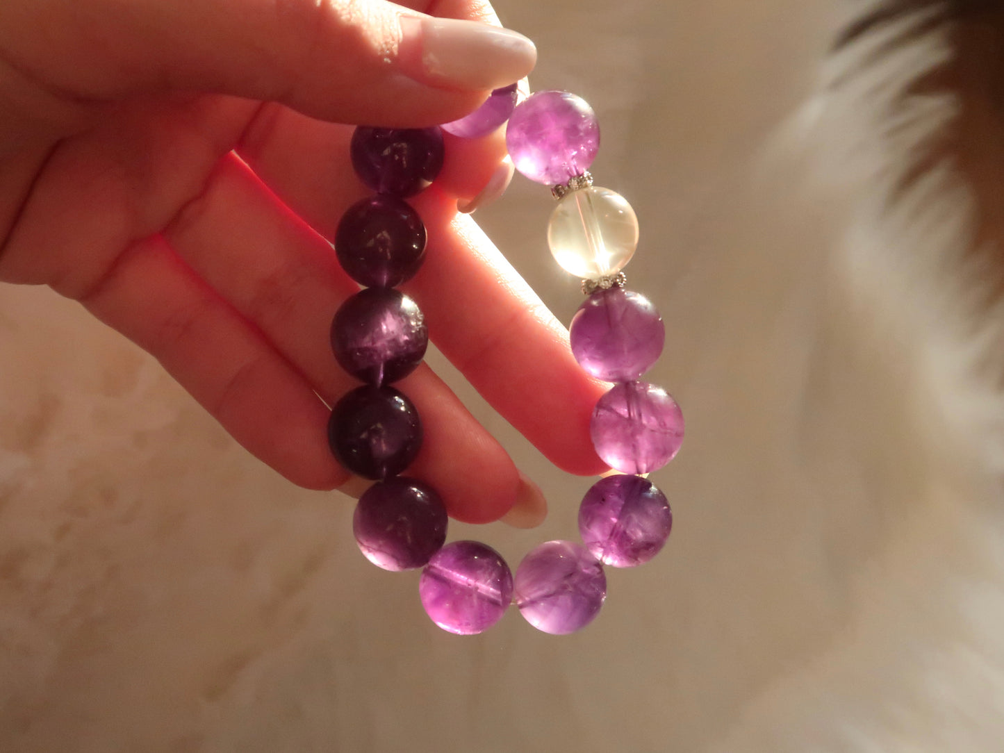 Amethyst Bracelet - Royal Glow