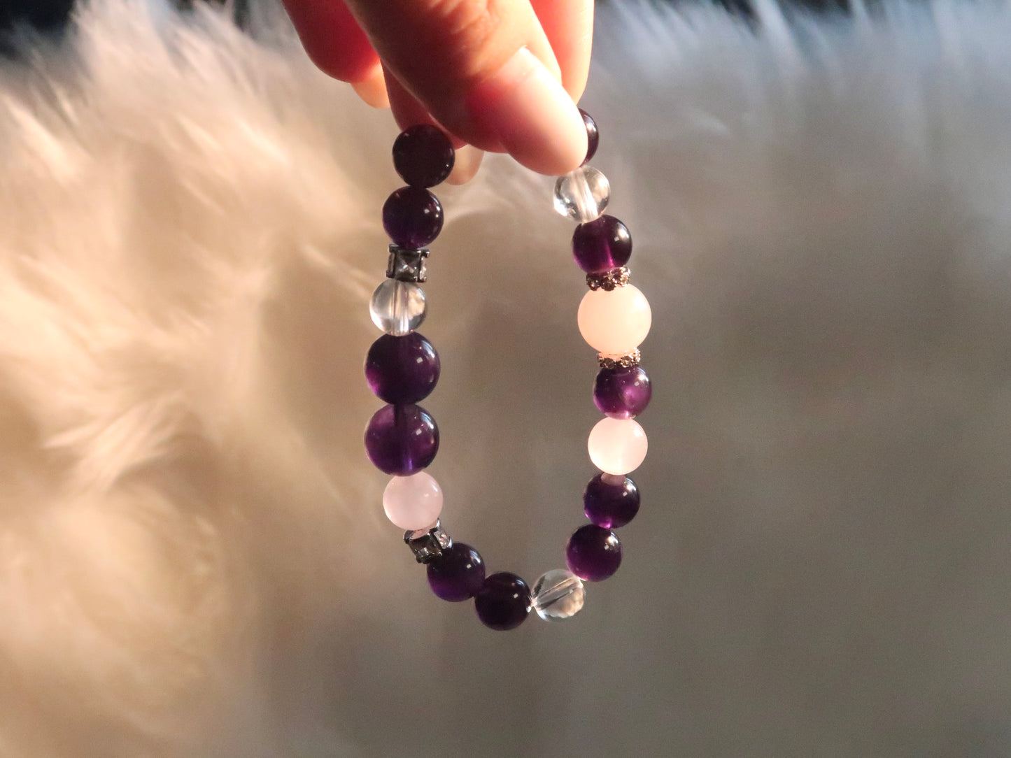 Amethyst Bracelet - Twilight Whisper