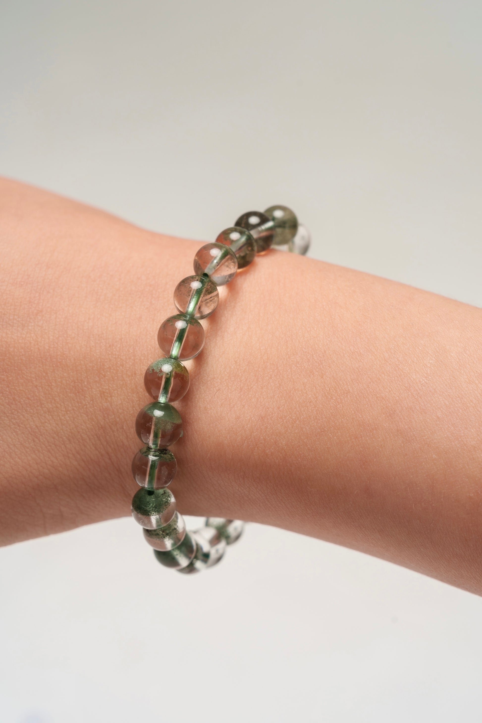 Green Phatom Quartz Bracelet - Rosée Jardin