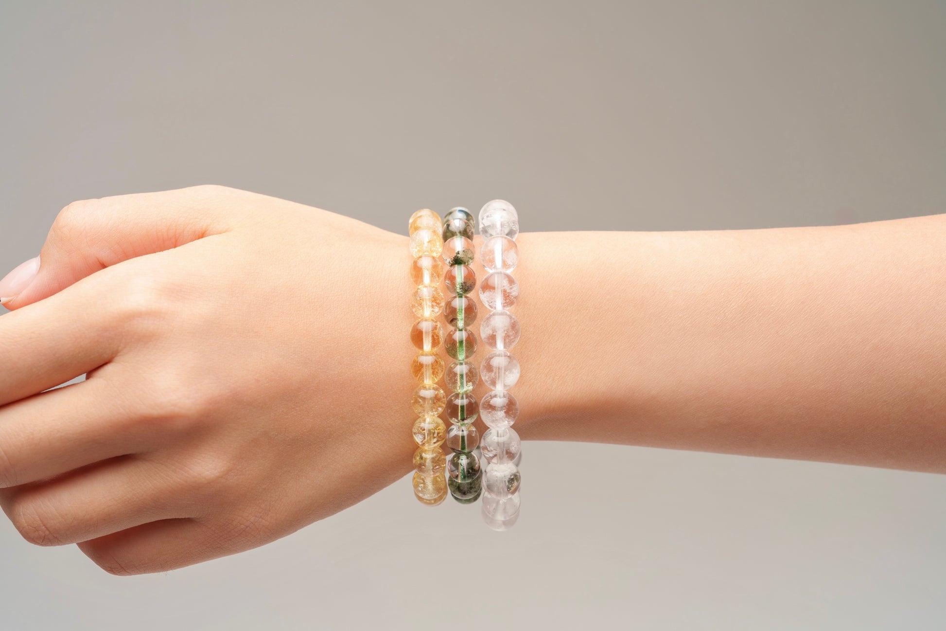 Clear Quartz Bracelet - Rosée Jardin