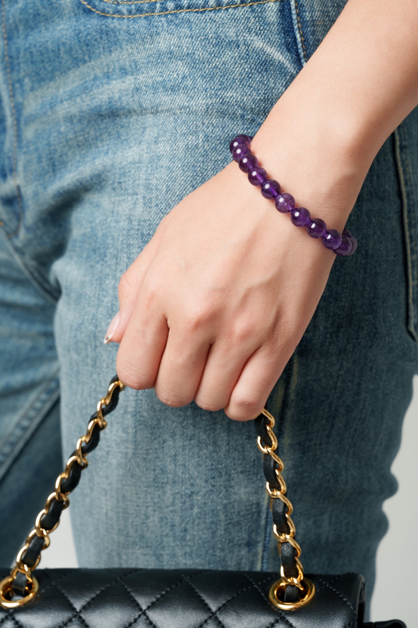 Amethyst Bracelet - Rosée Jardin