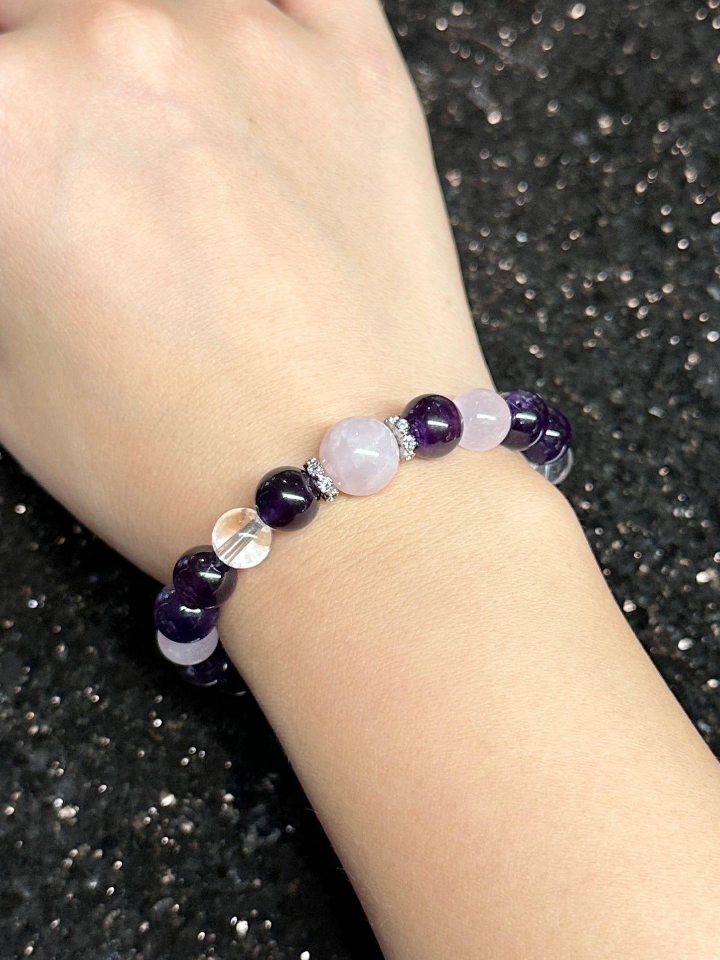 Amethyst Bracelet - Twilight Whisper