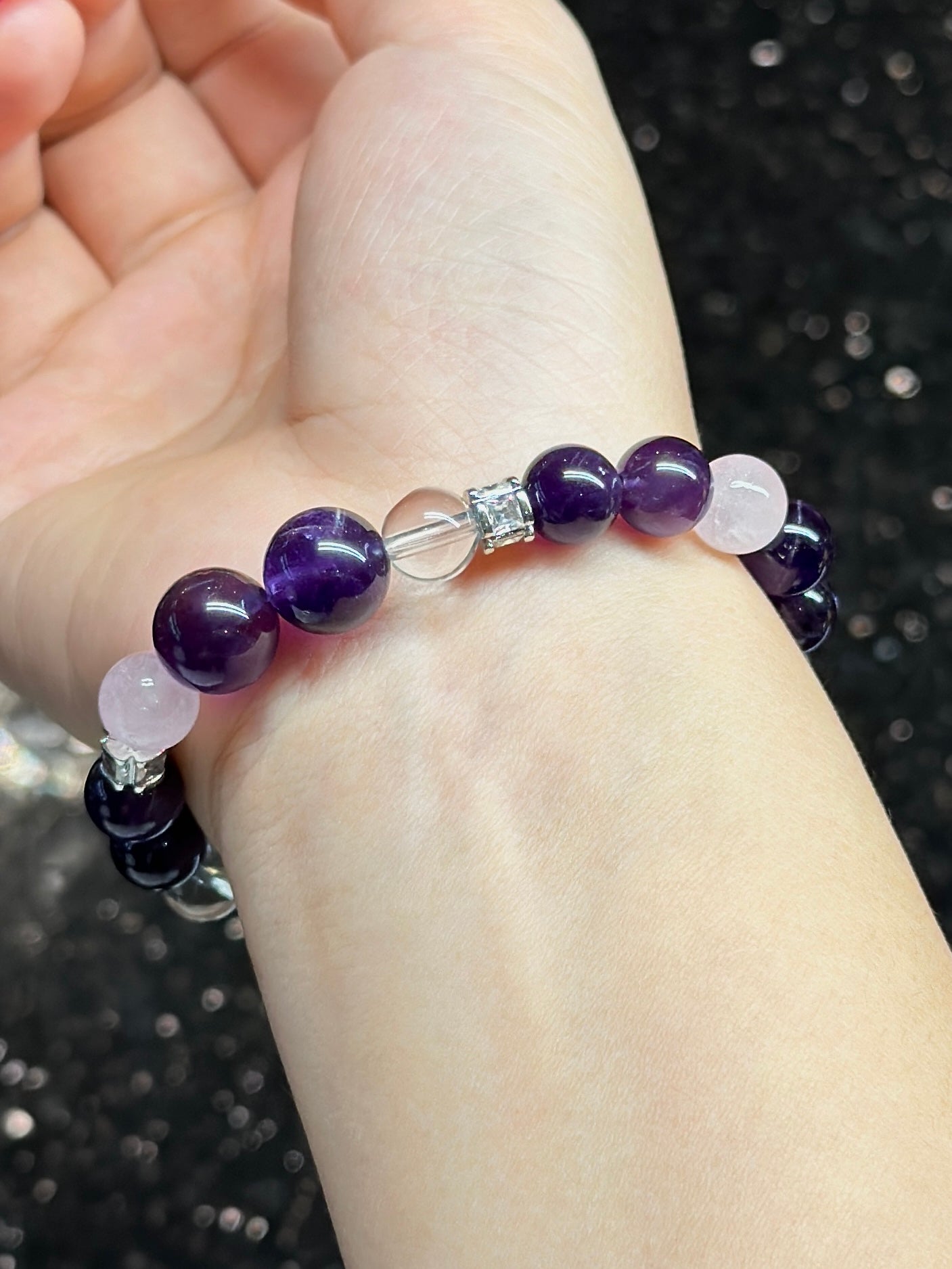 Amethyst Bracelet - Twilight Whisper