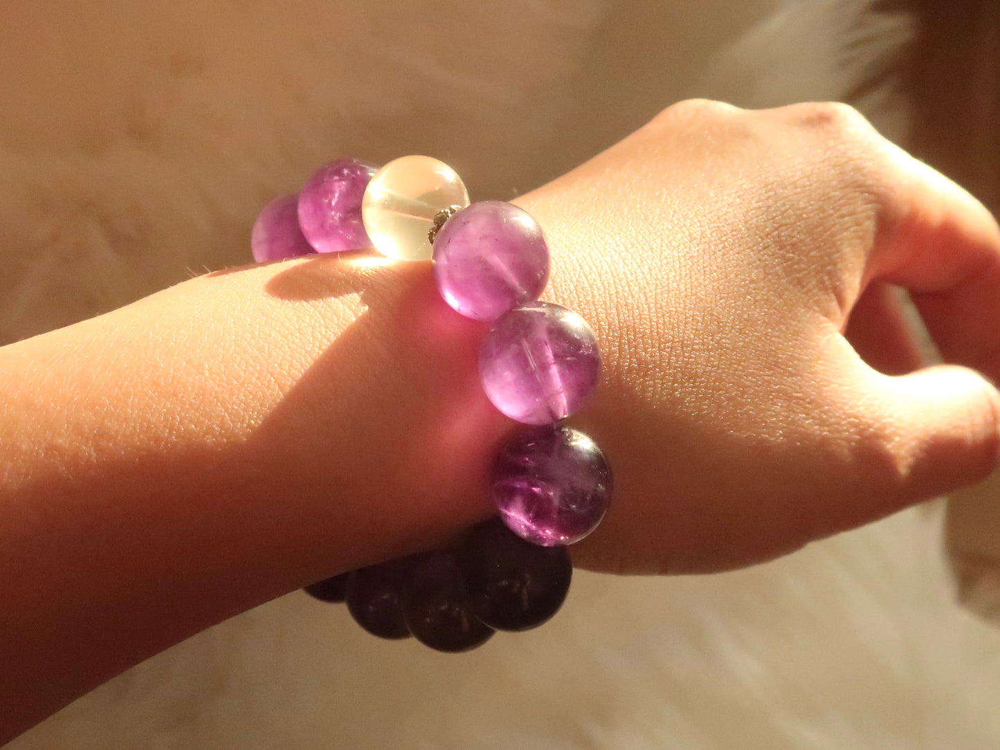 Amethyst Bracelet - Royal Glow