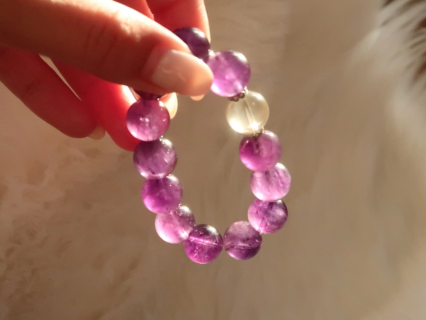 Amethyst Bracelet - Royal Glow