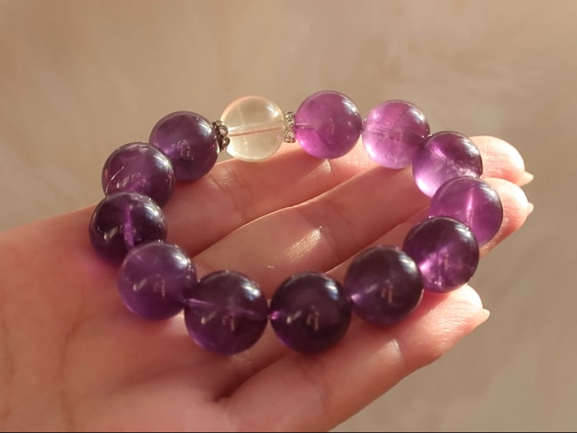 Amethyst Bracelet - Royal Glow